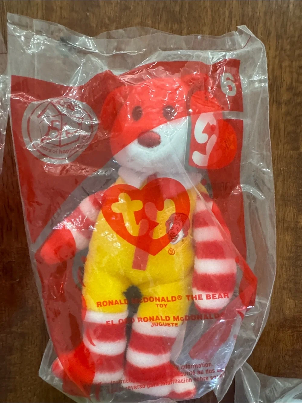 NIP Lot of 7 Ty TeenieBeanie McDonald's Promotional Plush Lot from 2004